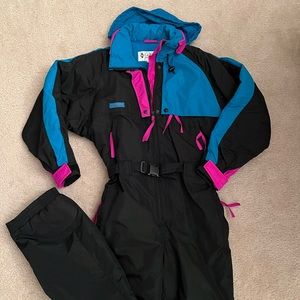 Columbia 90’s retro ski onesie
